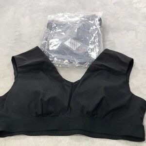 Tommie Copper Shoulder Support Bra & Adjustable Back Support Leggings 2XL